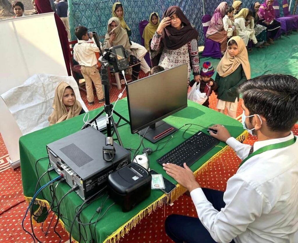 NADRA Launches Special Awareness And Registration Camps On International Children’s Day in Southern Punjab