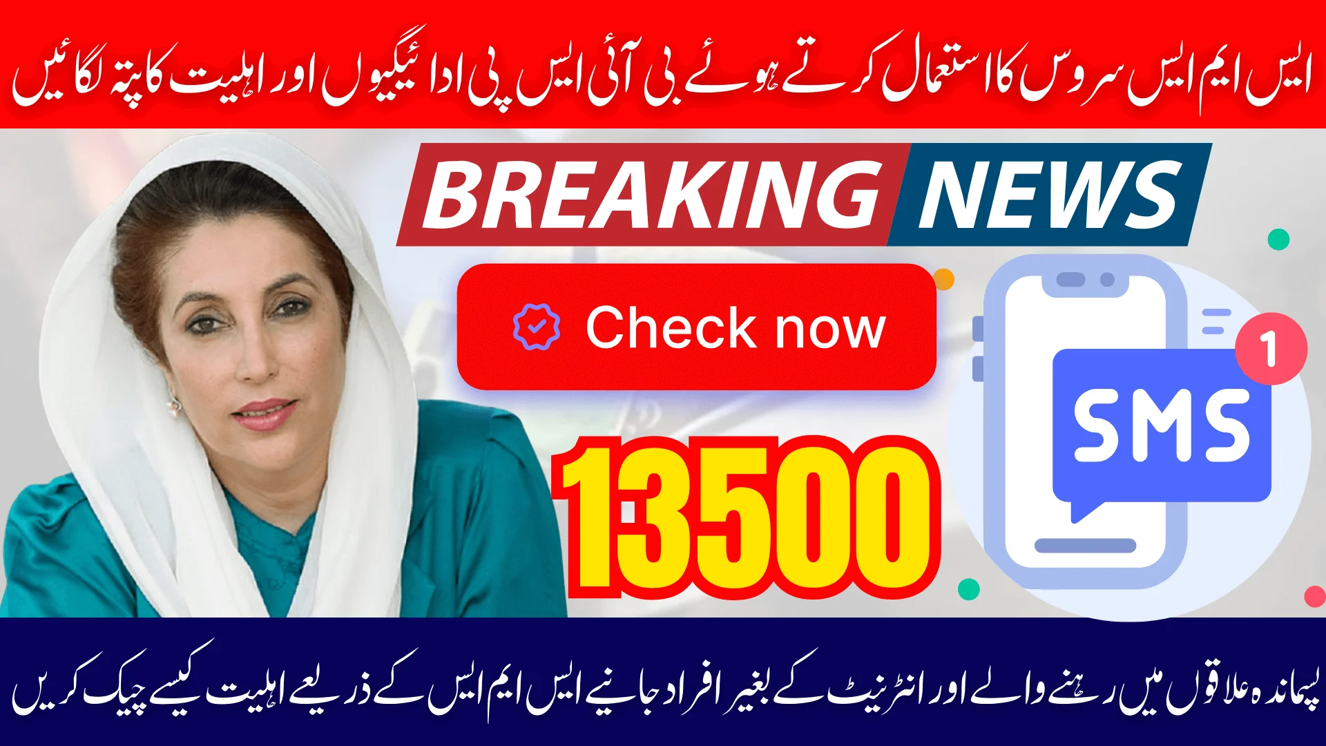 Track Your BISP Payments & Eligibility Instantly Using 8171 SMS Service